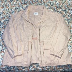 NWT Pink Old Navy Twill Field Utility Jacket